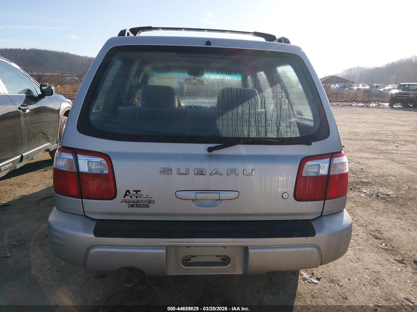 2001 Subaru Forester S VIN: JF1SF65681H741691 Lot: 44659829