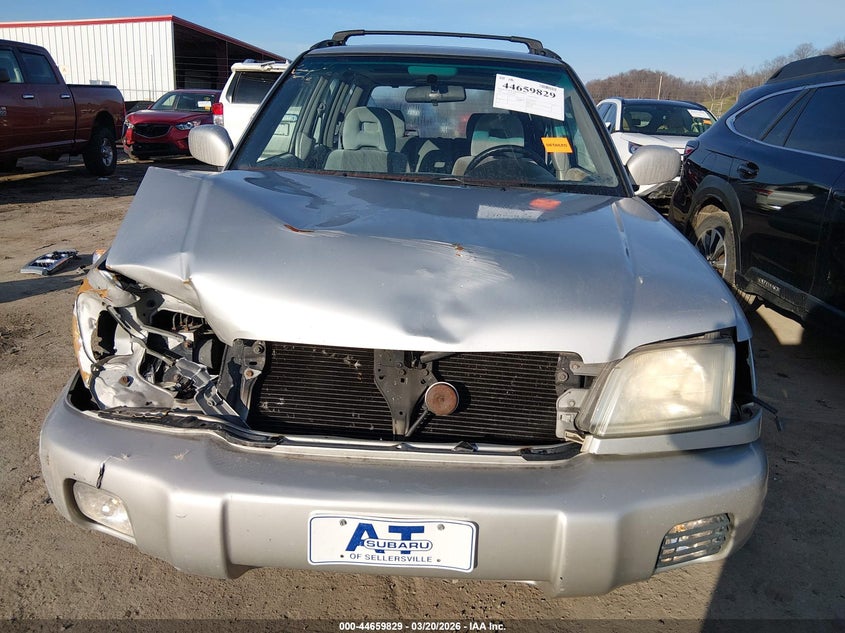 2001 Subaru Forester S VIN: JF1SF65681H741691 Lot: 44659829
