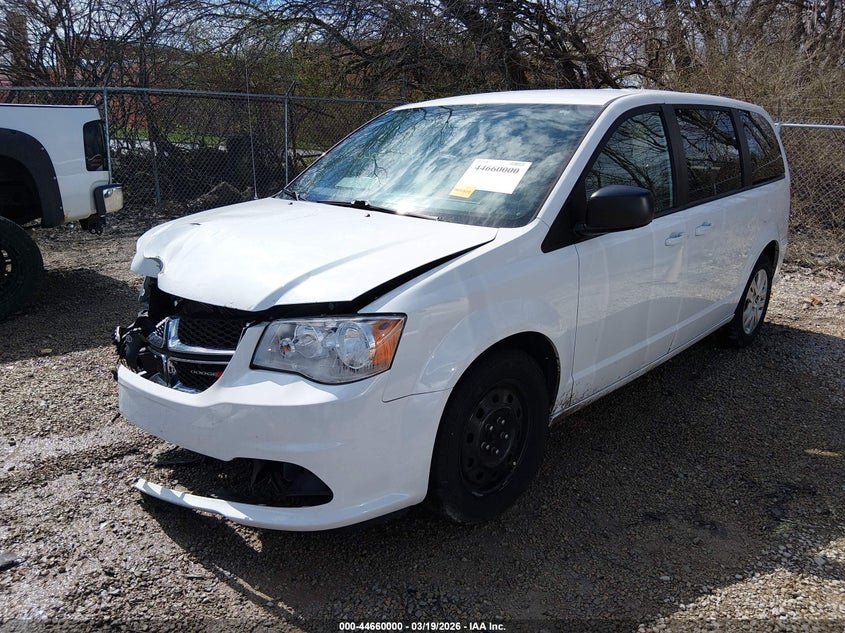 Vin: 2c4rdgbgxjr134374, lot: 45157040, dodge grand caravan se 20182