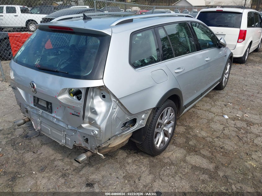 2017 Volkswagen Golf Alltrack Tsi S/Tsi Se/Tsi Sel
