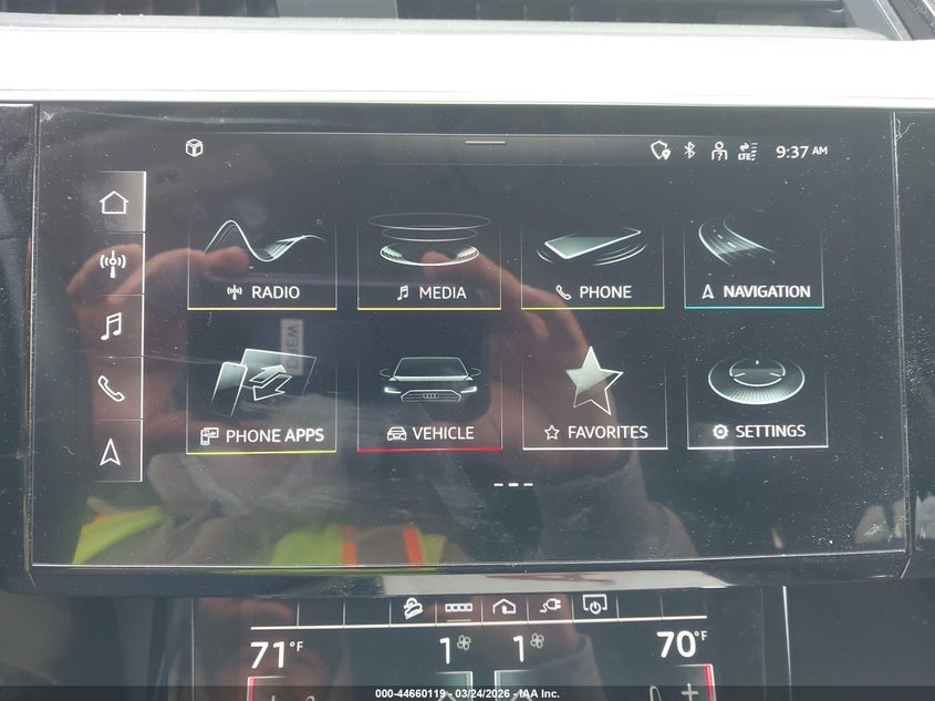 2022 Audi E-Tron Premium Plus Quattro VIN: WA1LAAGE3NB032335 Lot: 44660119