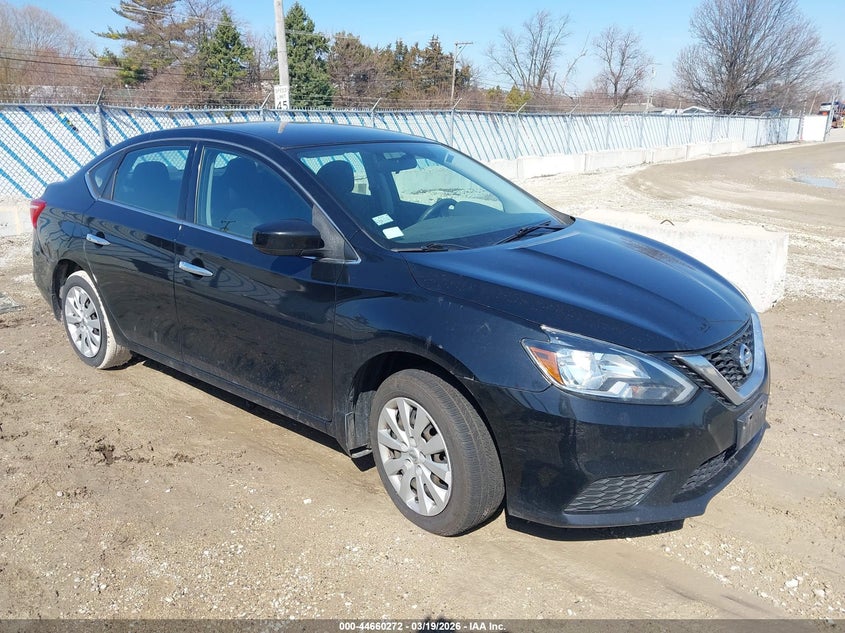 3N1AB7AP8KY298019 2019 Nissan Sentra S auction photo 1