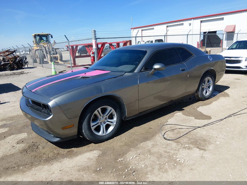 2012 Dodge Challenger 3.6 Sxt grey Lot 111044660273 Vin 2C3CDYAG0CH254193