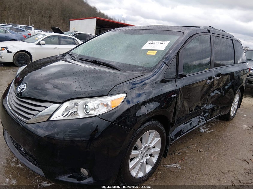 2016 Toyota Sienna Xle Premium 7 Passenger