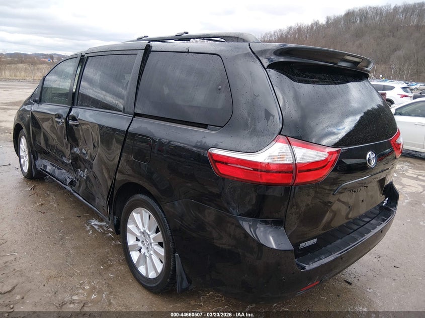 2016 Toyota Sienna Xle Premium 7 Passenger