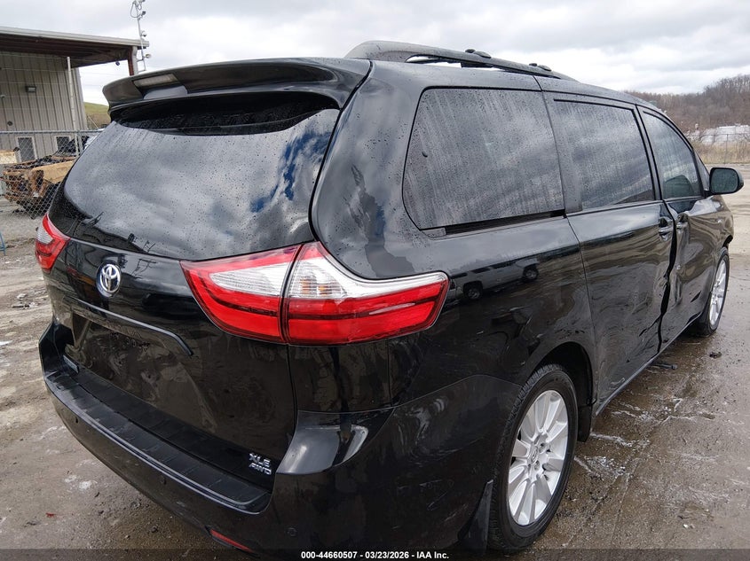 2016 Toyota Sienna Xle Premium 7 Passenger