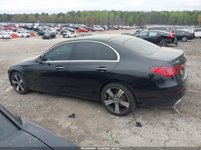 2022 Mercedes-Benz C 300 Sedan VIN: W1KAF4GB3NR064043 Lot: 44660562