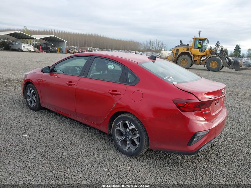 Vin: 3kpf24ad3me279311, lot: 45157809, kia forte lxs 20213