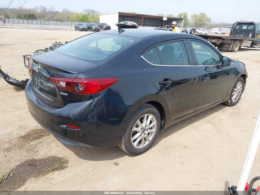 Vin: 3mzbm1v75fm208287, lot: 45157827, mazda mazda3 i touring 20154