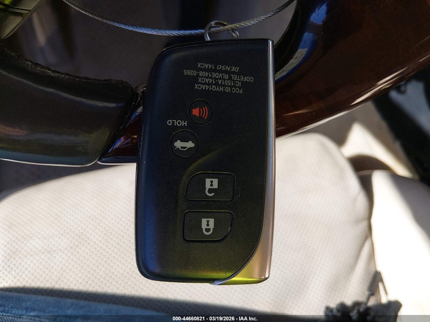 2013 Lexus Ls 460 L VIN: JTHDL1EF0D5005637 Lot: 44660821