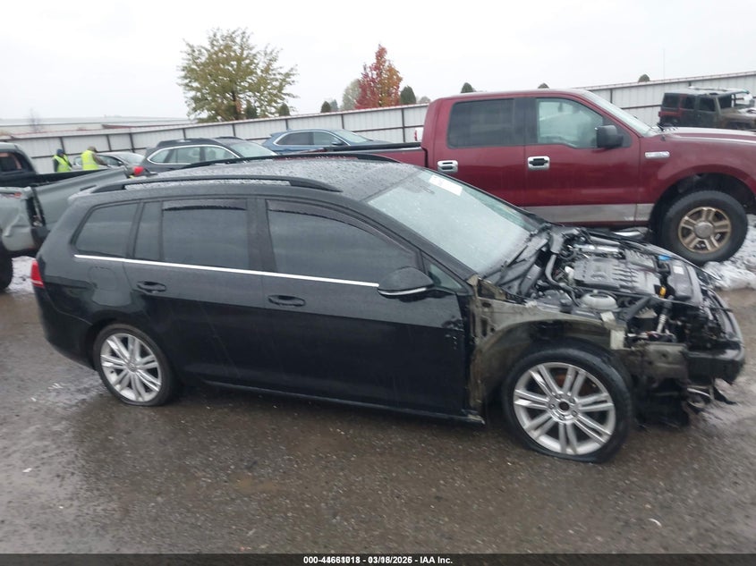 2015 Volkswagen Golf Sportwagen Tdi Se 4-Door VIN: 3VWCA7AU2FM513399 Lot: 44661018