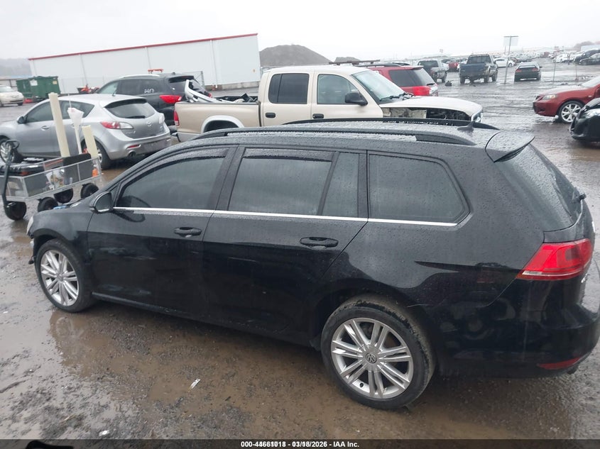 2015 Volkswagen Golf Sportwagen Tdi Se 4-Door VIN: 3VWCA7AU2FM513399 Lot: 44661018
