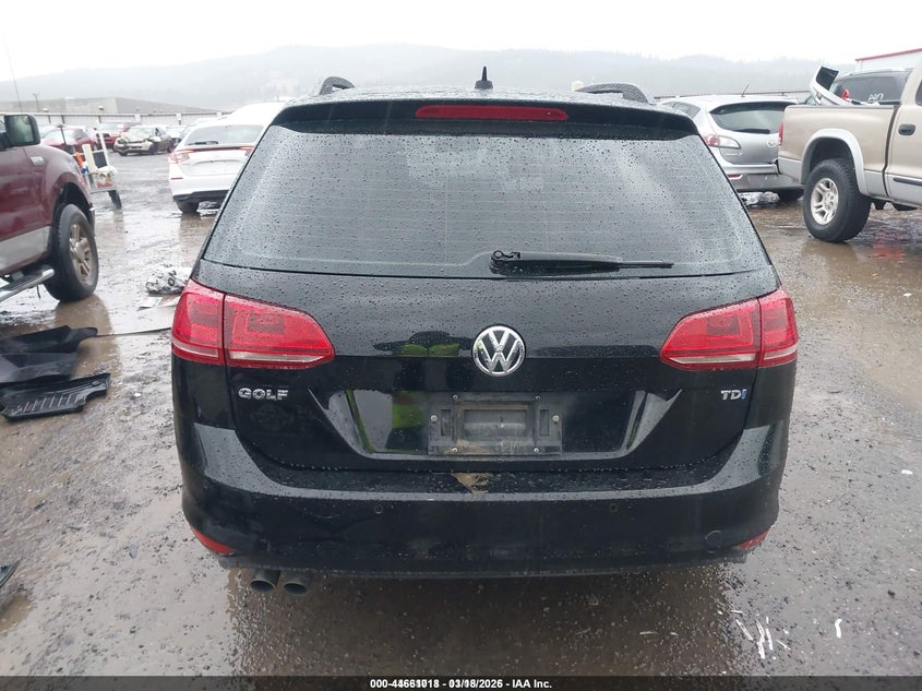 2015 Volkswagen Golf Sportwagen Tdi Se 4-Door VIN: 3VWCA7AU2FM513399 Lot: 44661018