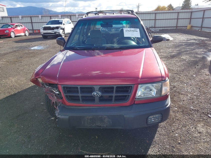 2000 Subaru Forester L VIN: JF1SF635XYH720796 Lot: 44661065