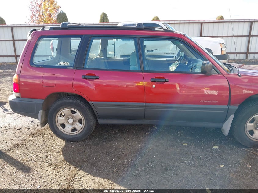 2000 Subaru Forester L VIN: JF1SF635XYH720796 Lot: 44661065