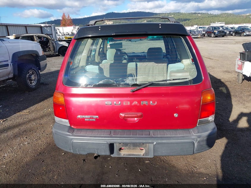 2000 Subaru Forester L VIN: JF1SF635XYH720796 Lot: 44661065