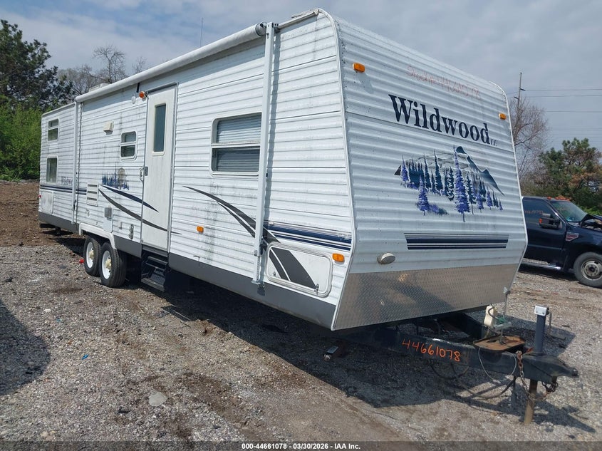 2007 FOREST RIVER WILDWOOD TRAVEL TRAILER