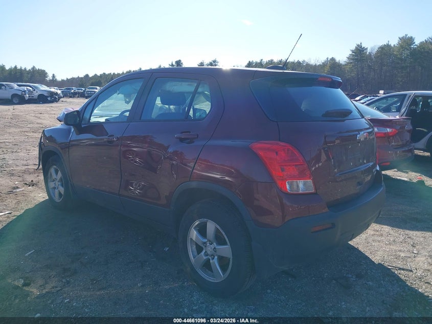2016 CHEVROLET TRAX auction photo 3
