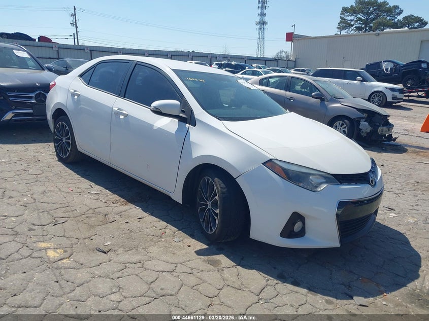 2016 Toyota Corolla S Plus