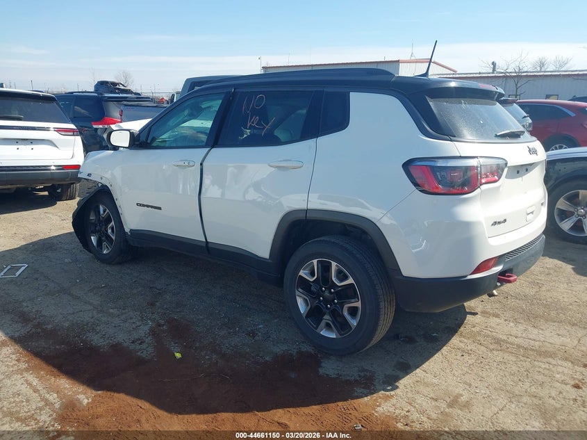 Vin: 3c4njddb9jt163496, lot: 45158190, jeep compass trailhawk 4x4 20183
