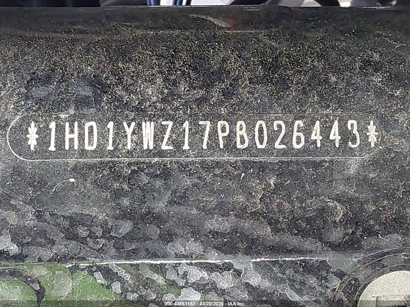 2023 Harley-Davidson Fxlrs VIN: 1HD1YWZ17PB026443 Lot: 44661157