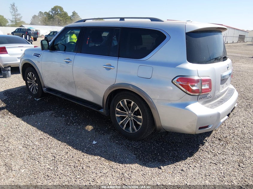 Vin: jn8ay2nd5h9001760, lot: 45158574, nissan armada sl 20173