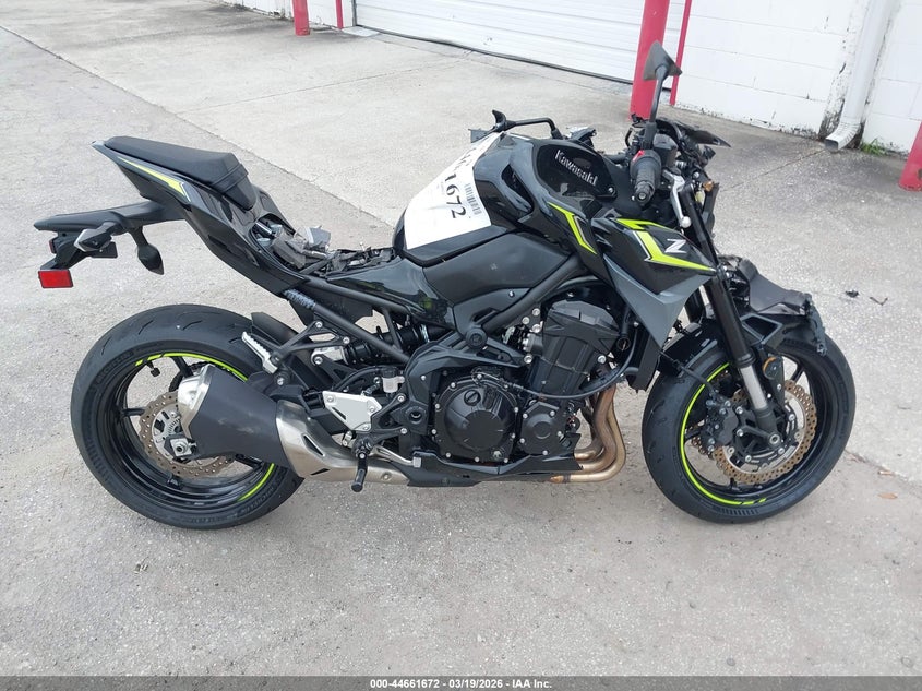 2024 Kawasaki Zr900 F VIN: ML5ZRDF16RDA67399 Lot: 44661672