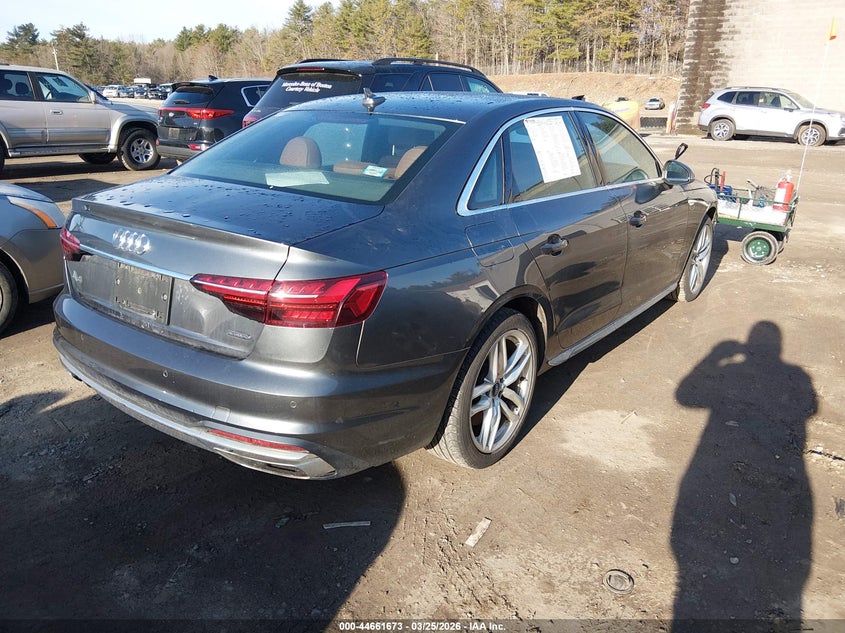 2020 Audi A4 Premium Plus 45 Tfsi Quattro S Tronic