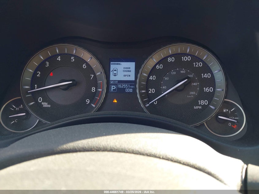 2016 Infiniti Q70L 3.7X VIN: JN1BY1PR1GM720487 Lot: 44661749