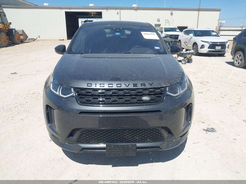 2020 Land Rover Discovery Sport R-Dynamic S/R-Dynamic Se VIN: SALCT2FX9LH834514 Lot: 44661943