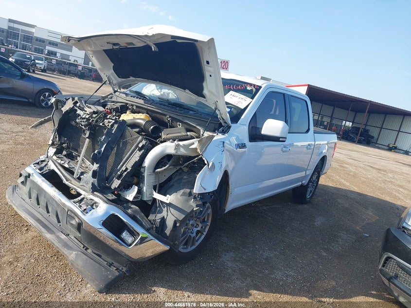 Vin: 1ftew1c58jkd83841, lot: 45159016, ford f-150 lariat 20182