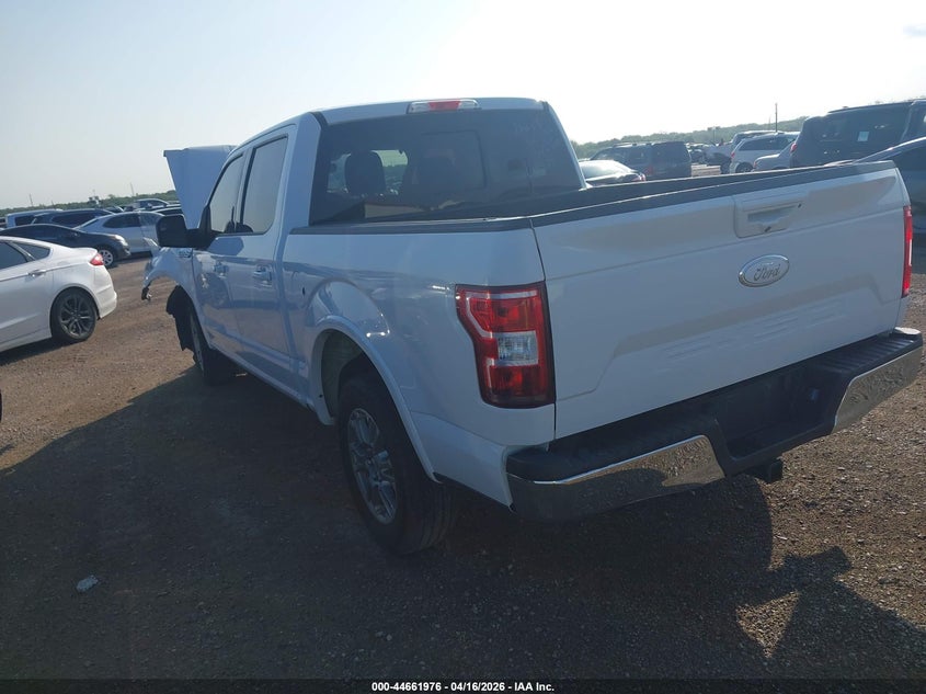 Vin: 1ftew1c58jkd83841, lot: 45159016, ford f-150 lariat 20183