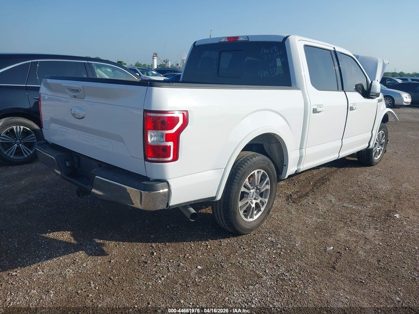 Vin: 1ftew1c58jkd83841, lot: 45159016, ford f-150 lariat 20184