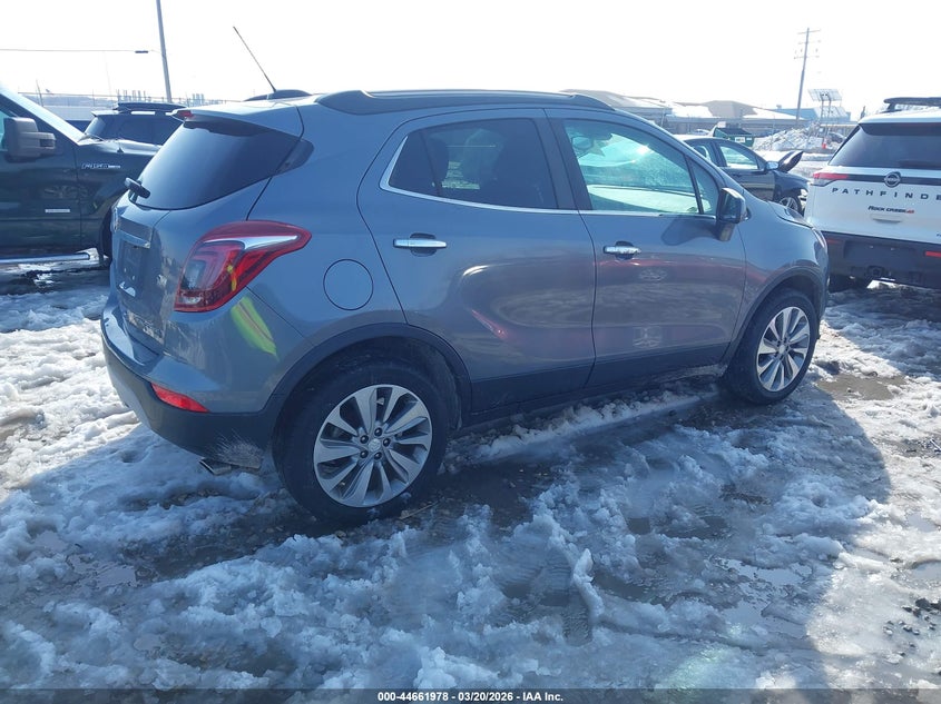 Vin: kl4cjesb9lb015234, lot: 45159018, buick encore awd preferred 20204
