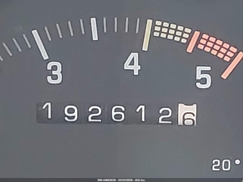 1992 Chevrolet Suburban K2500 VIN: 1GNGK26N4NJ343314 Lot: 44662036