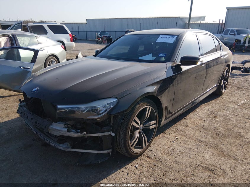 Vin: wba7e2c51hg739994, lot: 45159231, bmw 740i 20172