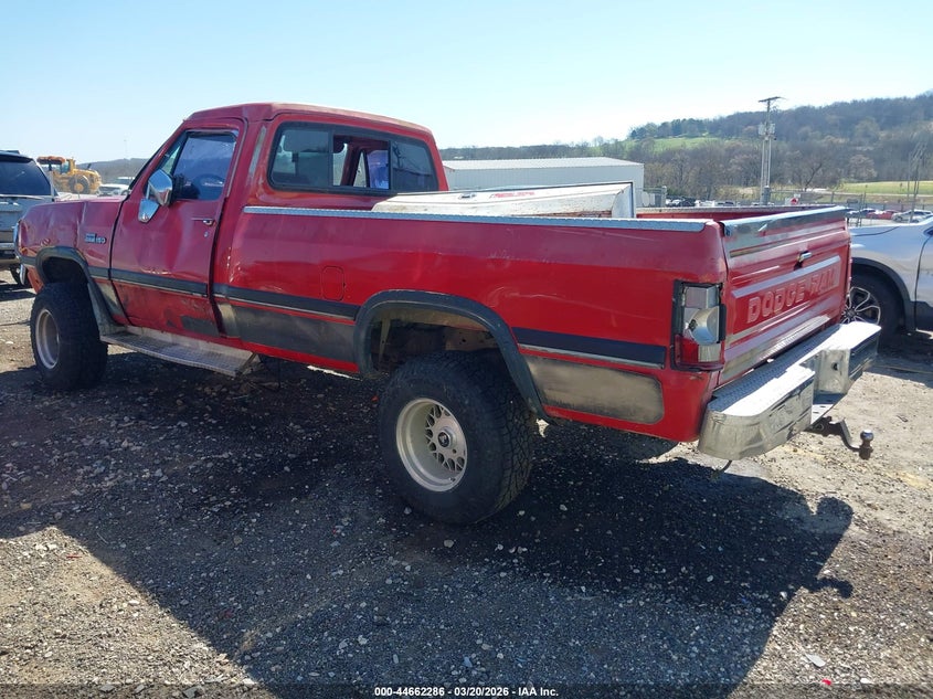 1993 Dodge W-Series W150