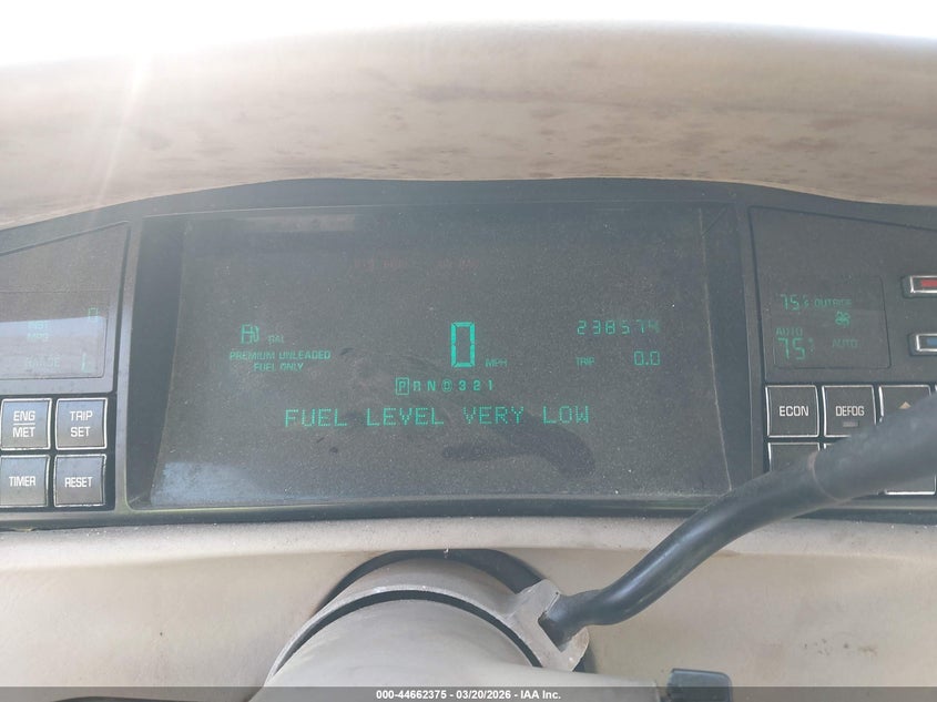 1995 Cadillac Deville VIN: 1G6KD52B1SU283287 Lot: 44662375