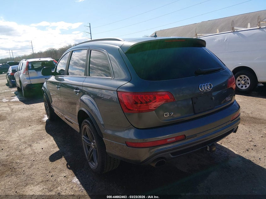 2015 Audi Q7 3.0T S Line Prestige