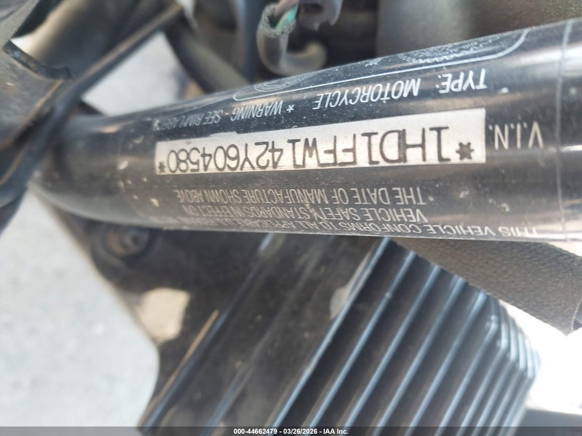 2002 Harley-Davidson Flhtci VIN: 1HD1FFW142Y604580 Lot: 44662479