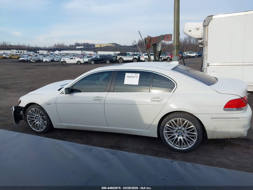2006 BMW 750Li VIN: WBAHN83576DT31702 Lot: 44662675