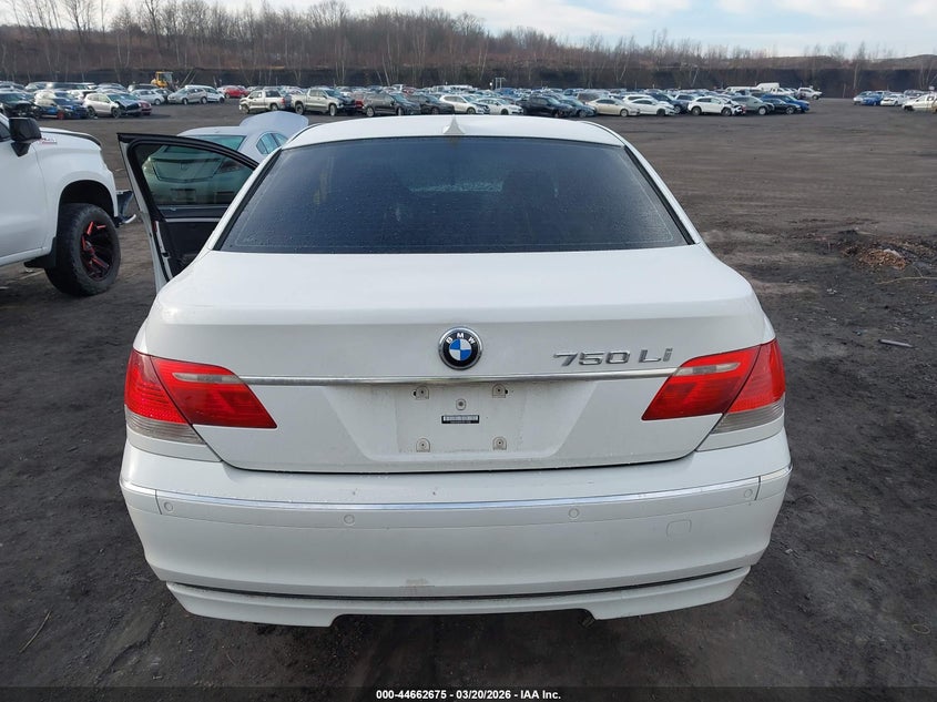 2006 BMW 750Li VIN: WBAHN83576DT31702 Lot: 44662675