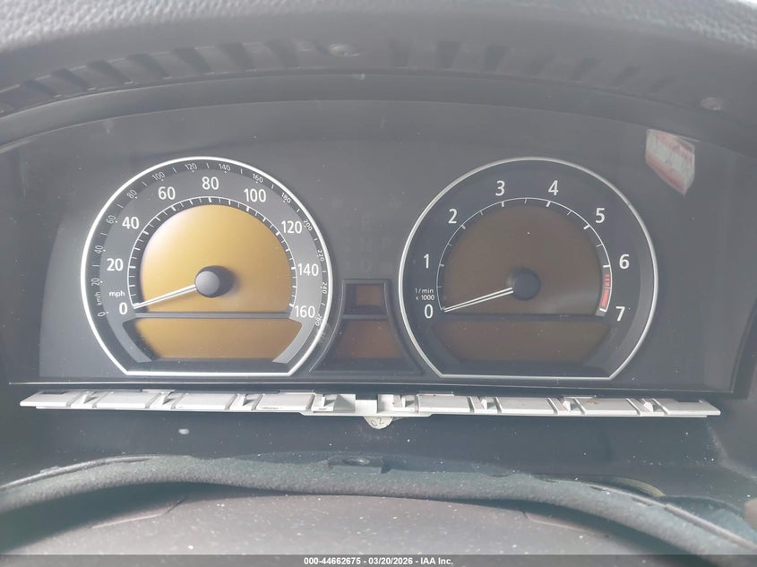 2006 BMW 750Li VIN: WBAHN83576DT31702 Lot: 44662675