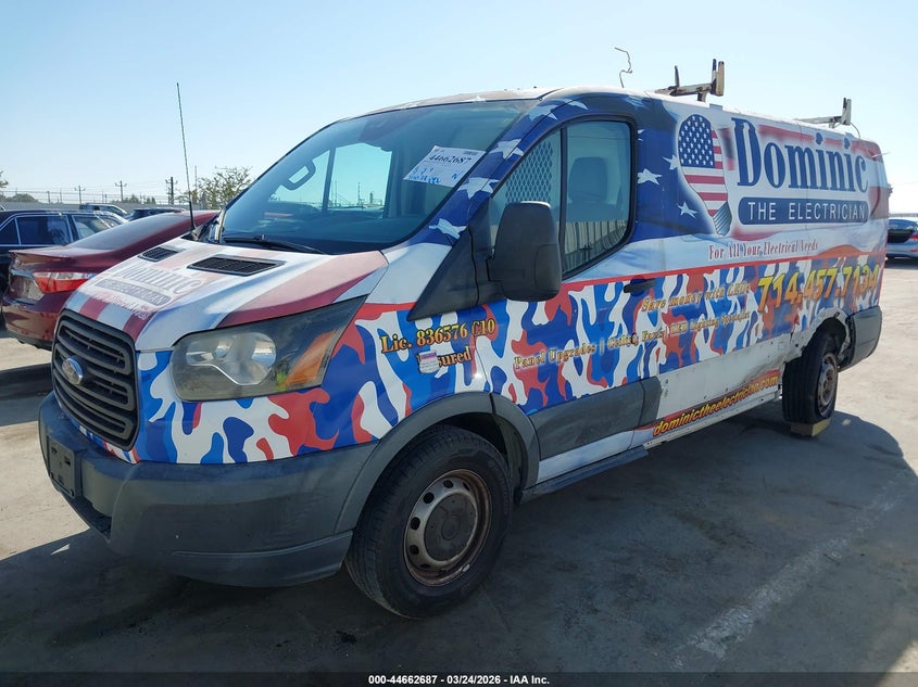 Vin: 1ftye1zm1hka75242, lot: 45159727, ford transit-150 20172