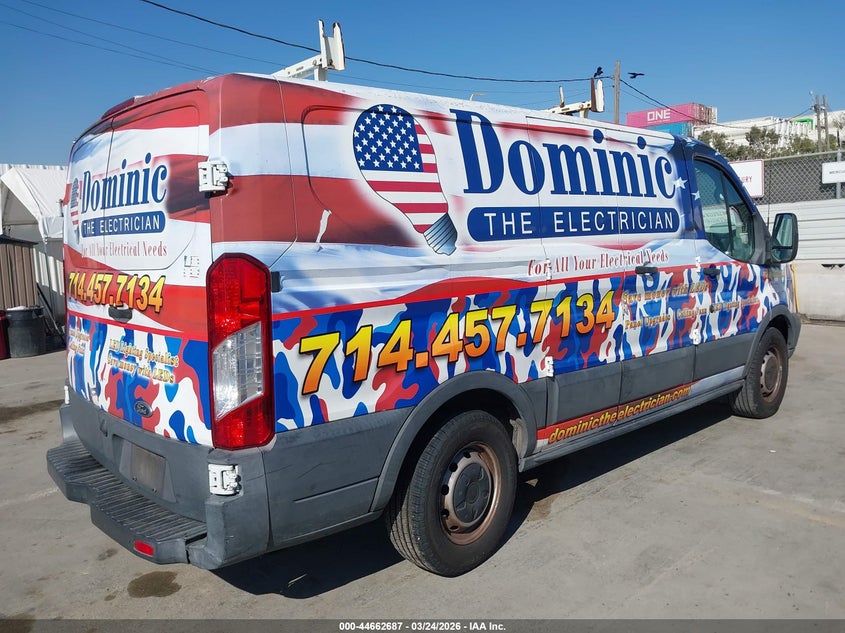 Vin: 1ftye1zm1hka75242, lot: 45159727, ford transit-150 20174
