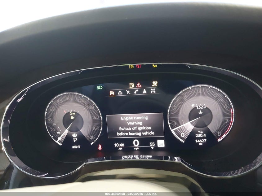 2023 BENTLEY BENTAYGA SPORT UTILITY VEHICLE 6.0L W-12 DI, DOHC, VVT, TURBO, 626HP