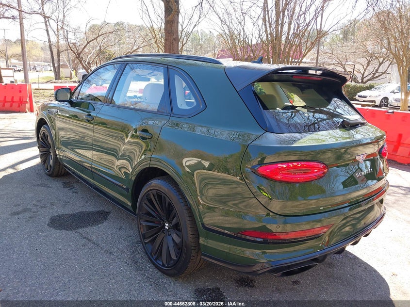 2023 BENTLEY BENTAYGA SPORT UTILITY VEHICLE 6.0L W-12 DI, DOHC, VVT, TURBO, 626HP