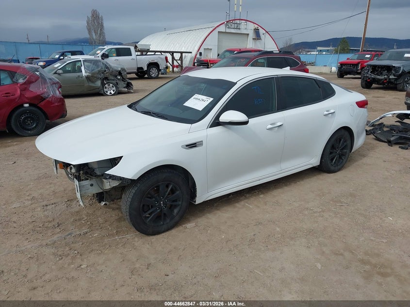 Vin: 5xxgt4l33jg181047, lot: 45159887, kia optima lx 20182