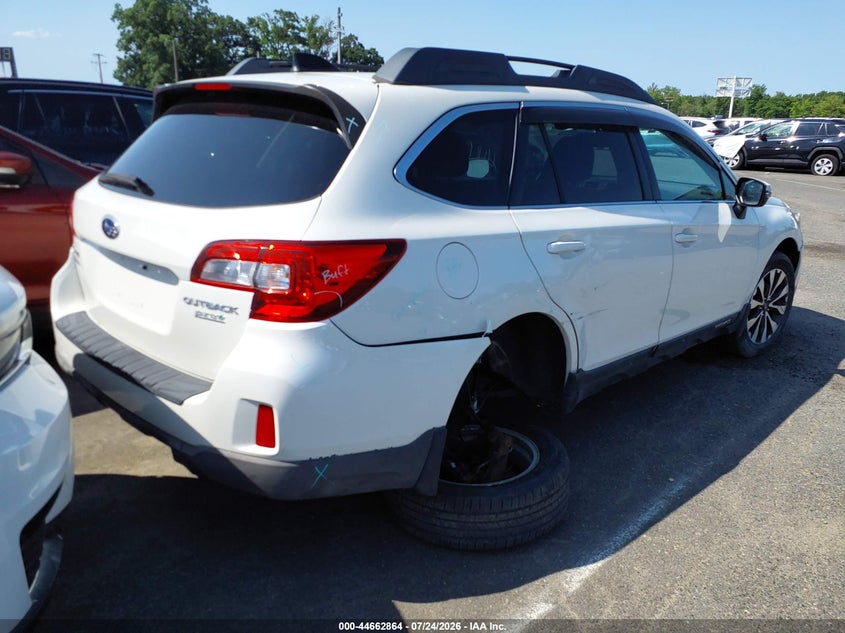 Vin: 4s4bsancxg3215756, lot: 45159904, subaru outback 2.5i limited 20164