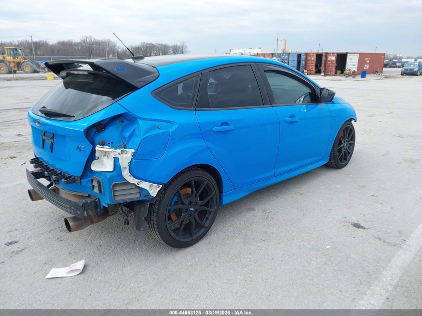 2018 FORD FOCUS RS HATCHBACK 2.3L I-4 DI, DOHC, VVT, TURBO, 350HP